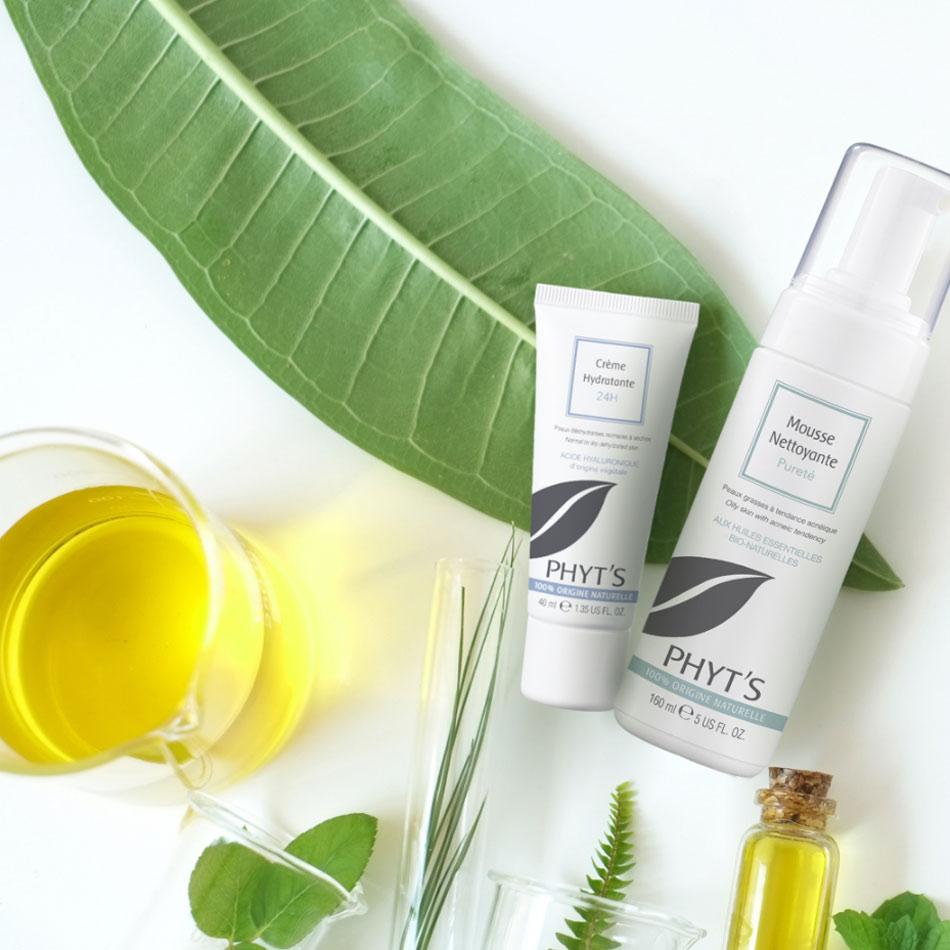 notre-histoire-cosmetiques-naturelles vue-produits-cosmetiques-naturels-feuille-huile-vegetale