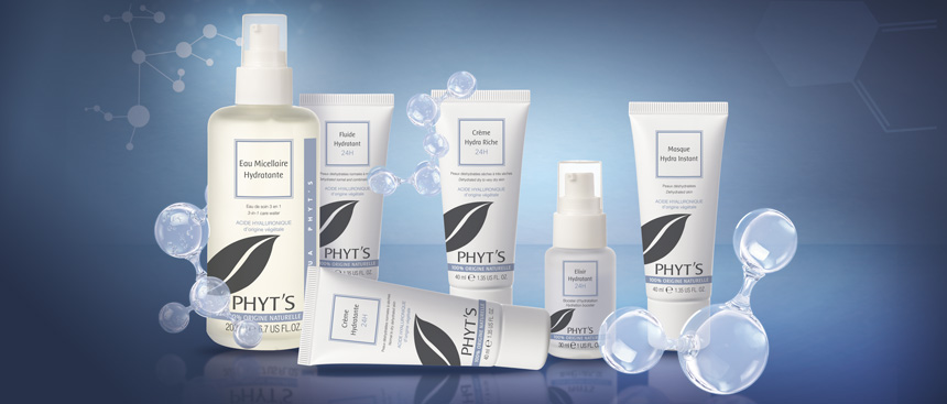 Produits de beauté hydratants 100% naturels de Phyt's