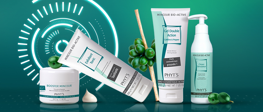 Gamme de soins minceur bio active de Phyt's